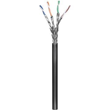 Matassa S/FTP Cavo Cat. 6 CCA per Esterni 100m Rigido Nero