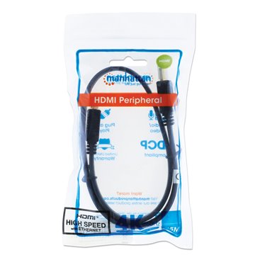 Cavo HDMI High Speed With Ethernet Piatto 0.5m nero