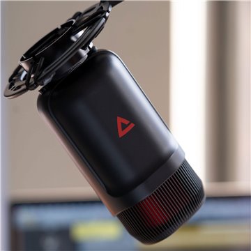 Microfono Mdrill XLR a Condensatore 25 Hz-20 kHz Nero 