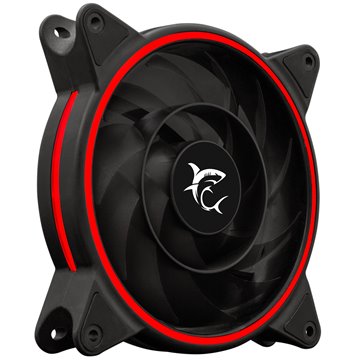 Ventola di Raffreddamento 4pin LED Rosso 120 mm 25dBA Fan PC Gaming