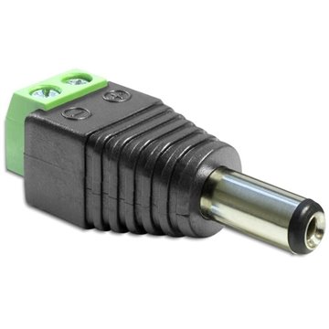 Adattatore Alimentazione Plug DC 2.5x5.5mm Maschio Terminal Block 2 pin