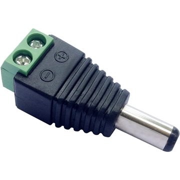 Adattatore Alimentazione Plug DC 5.5x2.1mm Maschio Terminal Block 2 pin