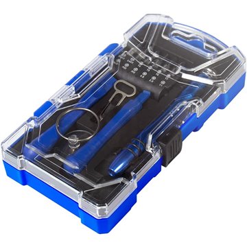Cacciavite con punte e accessori collegabili, 17 pezzi