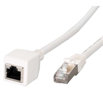 Cavo Patch RJ45 di Prolunga CAT 6A S/FTP AWG26 2m Bianco