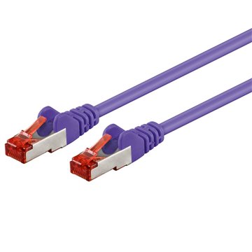Cavo di rete Patch in rame Cat. 6 Viola SFTP LSZH 2m