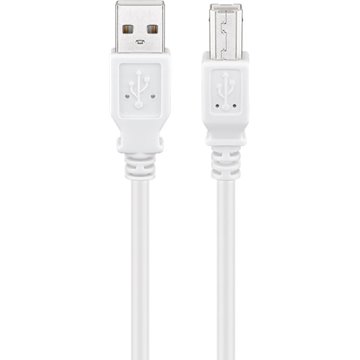 Cavo USB 2.0 A maschio/B maschio 1m Bianco