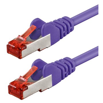 Cavo di rete Patch in rame Cat. 6 Viola SFTP LSZH 5m