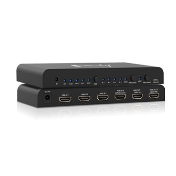 Switch HDMI 2.0 4x1 4K@60Hz con Splitter Audio eARC/ARC per Soundbar