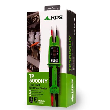 Tester di Tensione TRMS AC/DC 1000V AC 200A 10.000 Conti IP65 CAT.IV, KPS-TP5000HY