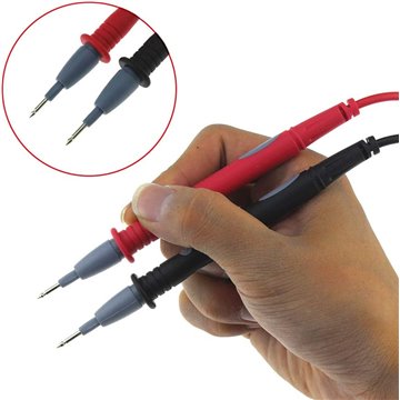 Coppia Puntali per Tester Multimetro CAT.III 1000V Cavi di Prova