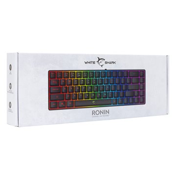 Tastiera Gaming USB 68 Tasti con Retroilluminazione LED RGB Nero
