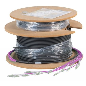 Cavo Fibra Ottica Multimodale 4 Fibre OM4 LC/LC 50/125 50 m