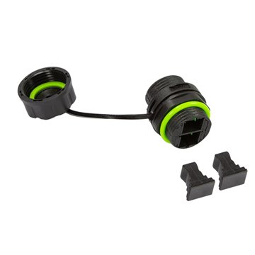 Connettore Fibra Ottica SC Duplex Impermeabile IP68 con Cappuccio Antipolvere