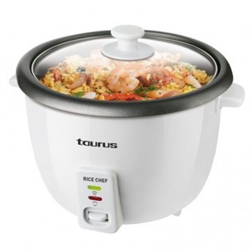 Taurus RICE CHEF rice cooker 1.8 L 700 W Grey  White