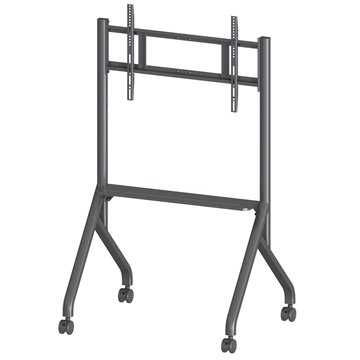 Supporto Mobile da Pavimento Multifunzione per TV LCD/LED/Plasma 65-100" Nero