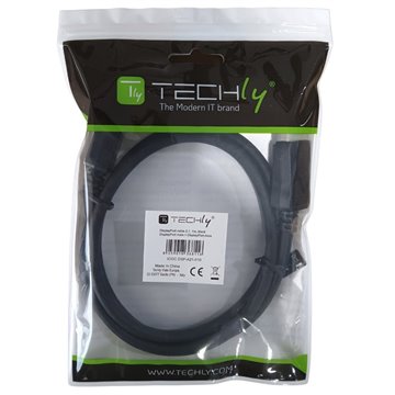Cavo Audio/Video DisplayPort 2.1 M/M 10K 3 metri Nero