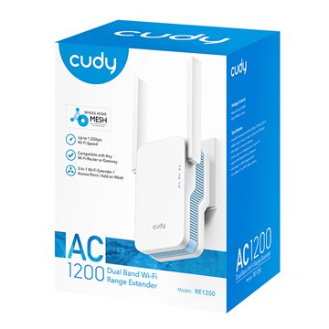 Extender WiFi Dual Band Booster Wireless AC1200, RE1200