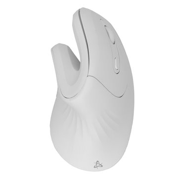 Mouse Verticale Ottico Ergonomico Wireless Bianco, VM-838W-W