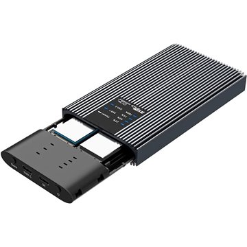 Box Esterno Duplicatore Clone Offline USB3.2 Gen 2x2 USB-C™ M.2 PCIe NVME 20 Gbps