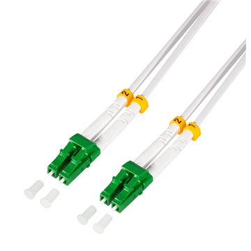 Cavo Fibra Ottica Armato Acciaio OS2 LC/APC Duplex 9/125 1m