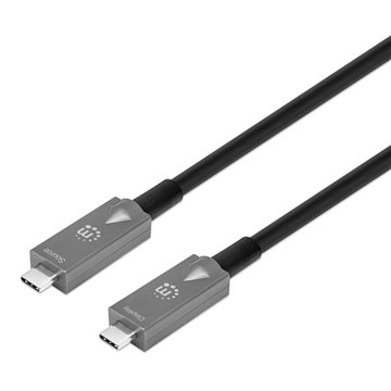 Cavo Ottico Attivo Dati e Video USB 3.2 Gen 2 USB-C™ M/M Fibra Ottica 4K 10 m