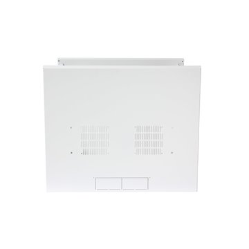 Armadio Rack 19" a muro 22 unità sezione unica prof. 600mm Bianco
