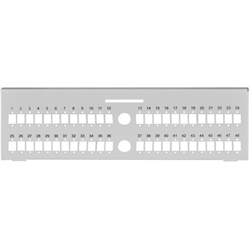 Pannello di Distribuzione Fibra Ottica 48 SC-Simplex per Box a Muro I-CASE FO-MWD2