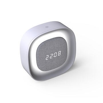Sveglia Wireless Multifunzione con Luce Notturna Regolabile