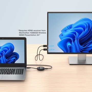 Adattatore Wireless HDMI 1080p con Trasmettitore HDMI