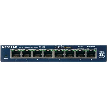 SWITCH 8P GIGABIT ALIMENT.ESTERNO M ETAL CASE