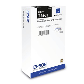 INK EPSON T7561 NERO PER WORKFORCE WF 8090 2.500PG