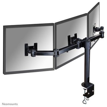 STAFFA TV/MONITOR DA TAVOLO MORSA DIMENSIONI DA 13 A 27 3 MONITOR
