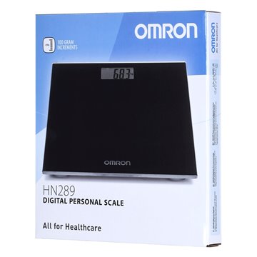 Omron HN-289-E Black Electronic personal scale