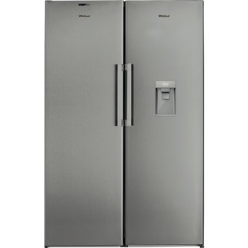 Whirlpool UW8 F2Y XBI F 2 Upright freezer Freestanding 263 L E Stainless steel