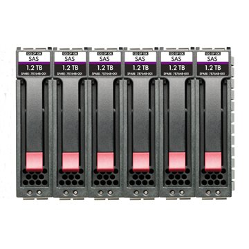 HPE HDD STORAGE VOLUME HPE MSA 10. 8TB SAS 10K SFF 6PK
