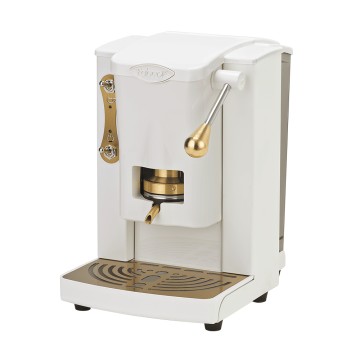 MACCHINA PER CIALDE FABER SLOT BIANCO PRESSACIALTE OTTONE ESE44