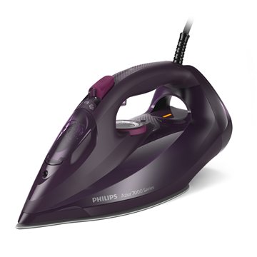 Philips 7000 series DST7061/30 iron Steam iron SteamGlide Elite soleplate 3000 W Purple