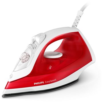 Philips EasySpeed GC1742/40 iron Dry & Steam iron Non-stick soleplate 2000 W Red  White
