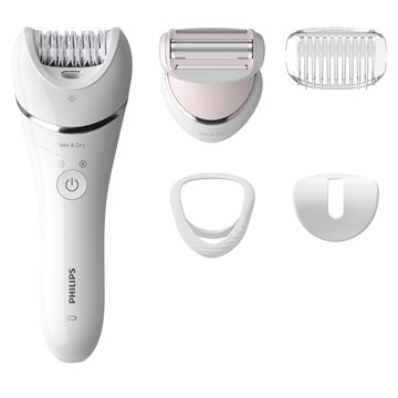 PHILIPS EPILATORE ADVANCED BRE710 EPILATORE WET & DRY PRECISIONE
