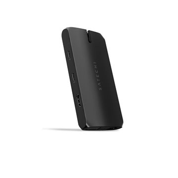 ADATTATORE TYPE C MULTIPORT ONTHEGO PD 60W-HDMI-VGA-USB-GBIT-SD BLACK