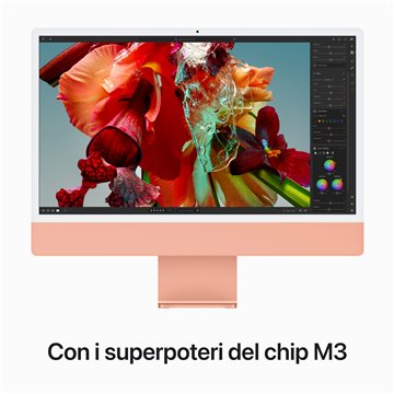 AIO IMAC 24M4 10 CPU/GPU 10C.ARANC 24GB/512GB SSD. 4.5K  ARANCIONE