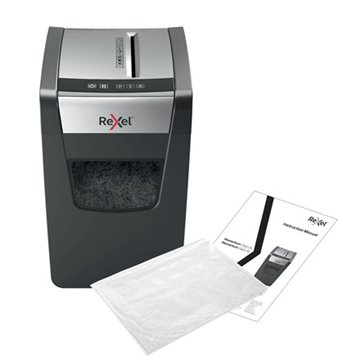 Rexel Momentum X312-SL paper shredder Particle-cut shredding Black  Grey