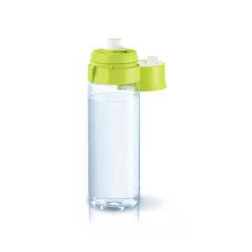 Brita Fill&Go lime green filter bottle +4filters
