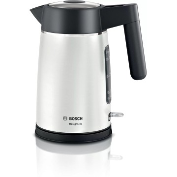 Bosch DesignLine electric kettle 1.7 L 2400 W Black  Silver