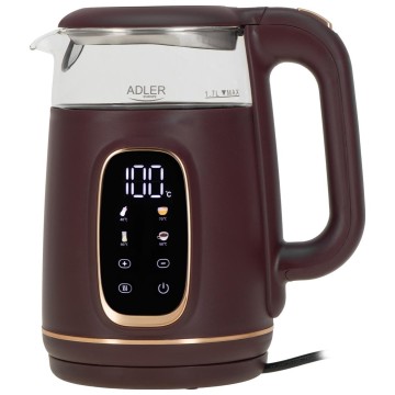 ADLER AD 1305 burgundy electric kettle