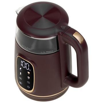 ADLER AD 1305 burgundy electric kettle