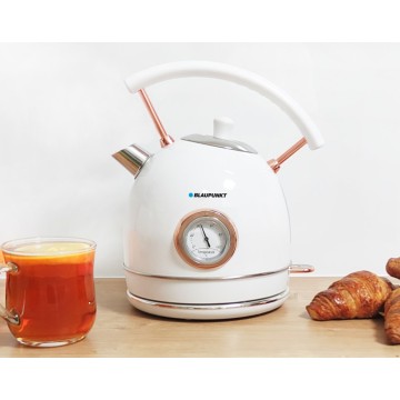 Electric kettle Blaupunkt EKS802WH  1 8L  3000 W  White