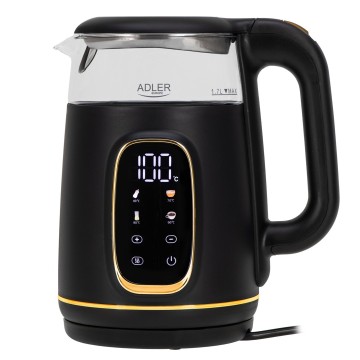 ADLER AD 1305 electric kettle black-gold