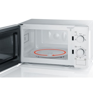 Severin MW 7770 microwave White Solo microwave Countertop 20 L 700 W