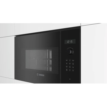 Bosch Serie 6 BEL554MB0 microwave Built-in Combination microwave 25 L 900 W Black  Stainless steel